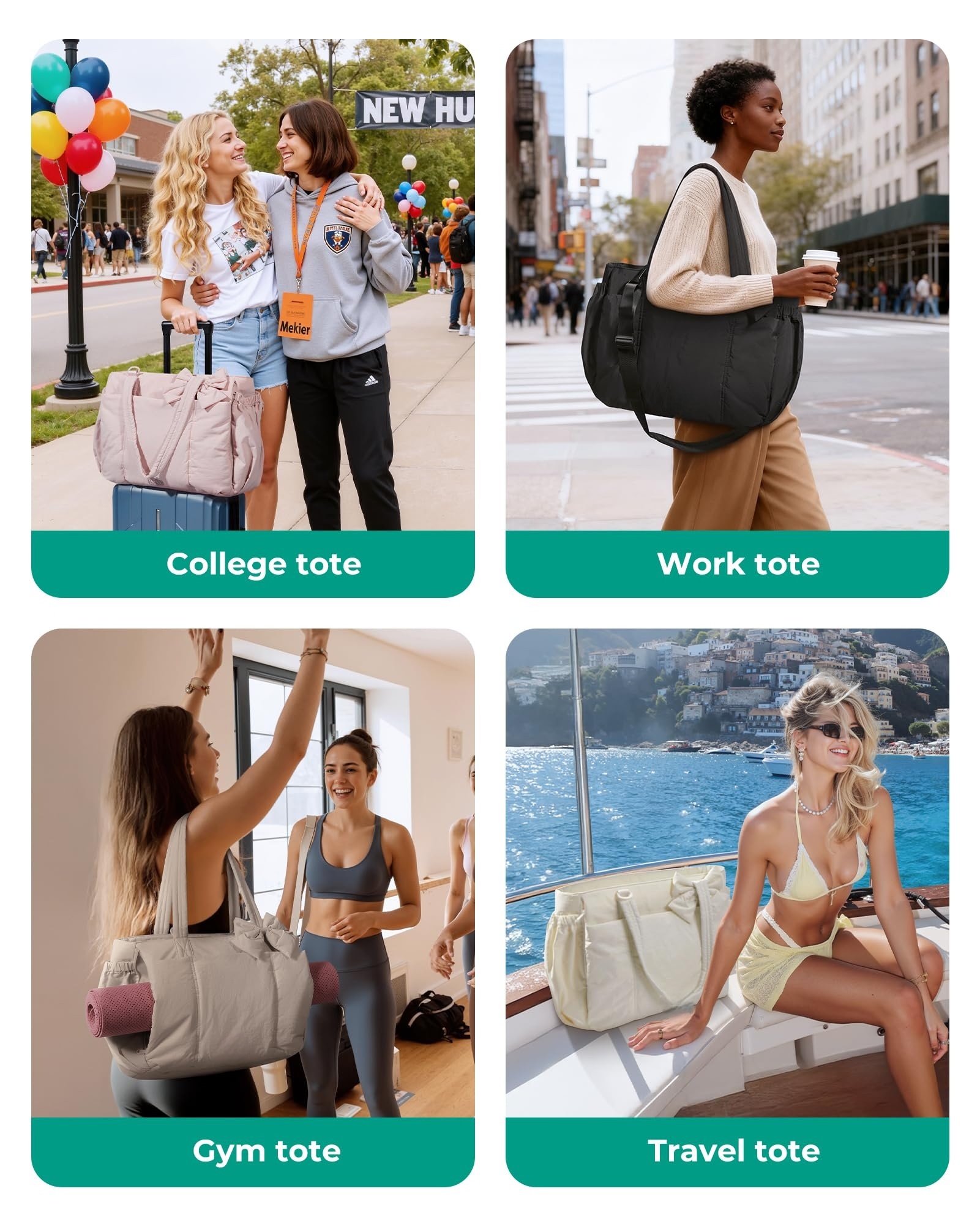 💥Enjoy 50% OFF 💥 Crush Bow Tote Bag for Women