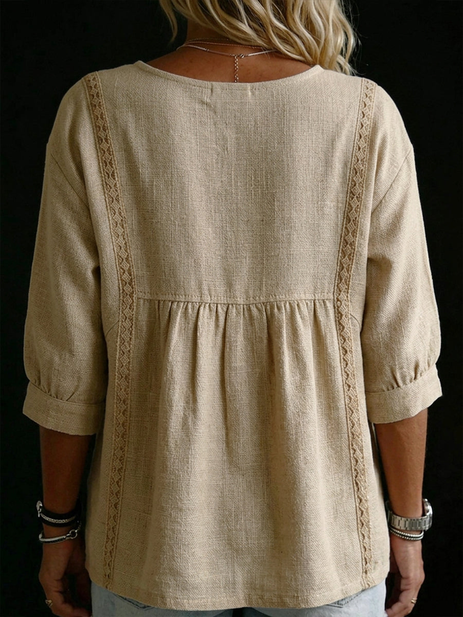New Arrivals🔥Women's Casual Linen And Cotton Tops