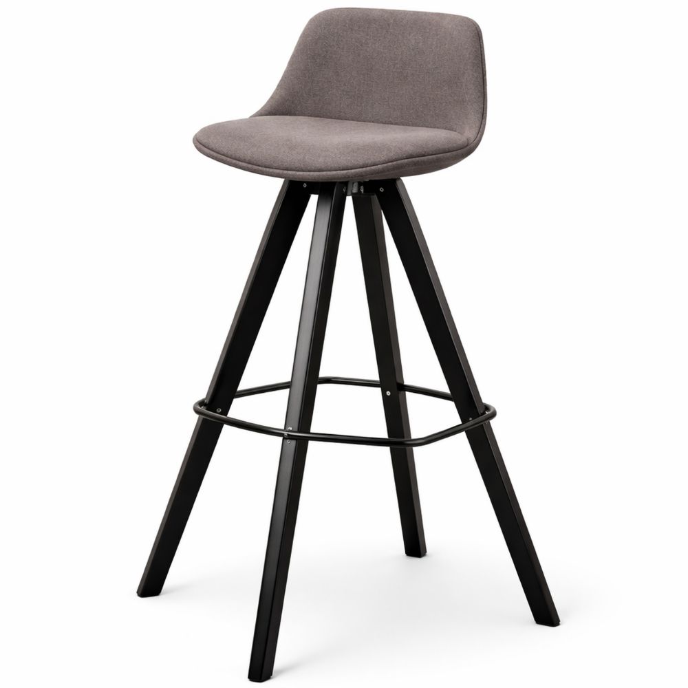 Ergonomischer Barhocker mit Fußablage für vielseitige Bereiche