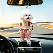TODAY'S SPECIAL OFFER-50% OFF 🔥Internet-Famous Cartoon Teddy Dog 3D Keychain