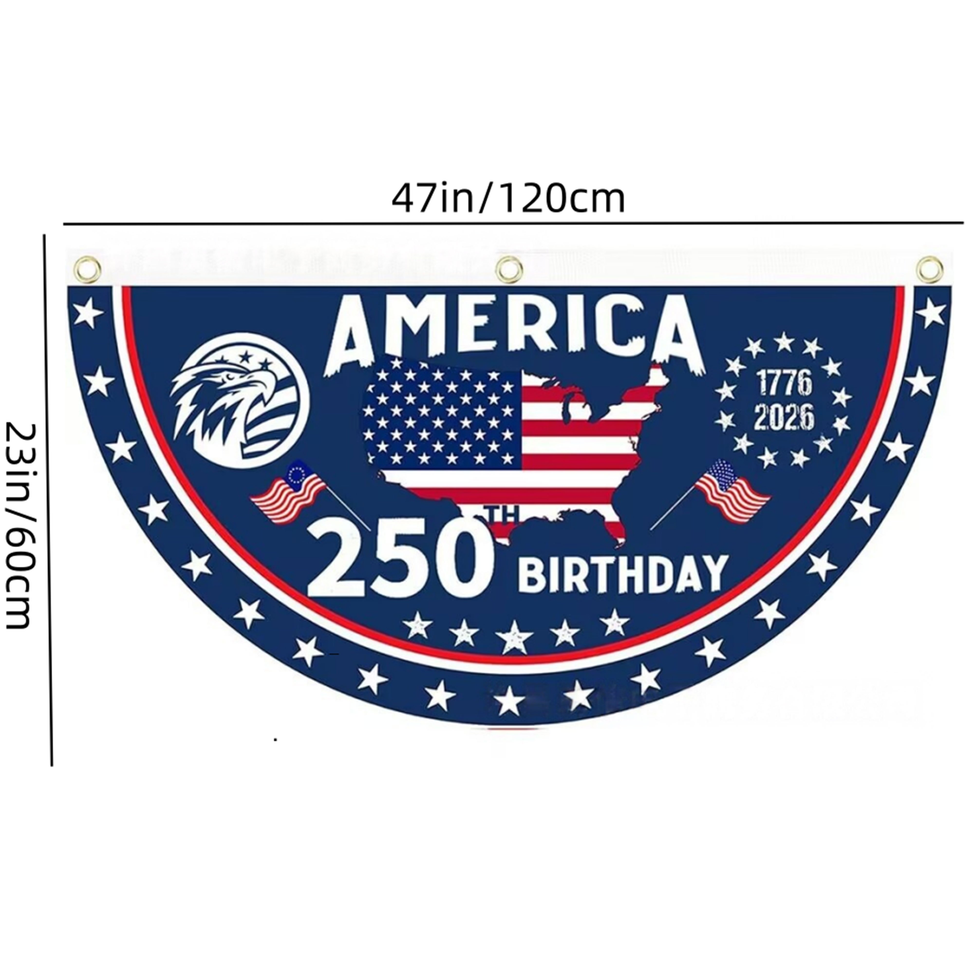 250th Anniversary Banner – Fade-Resistant