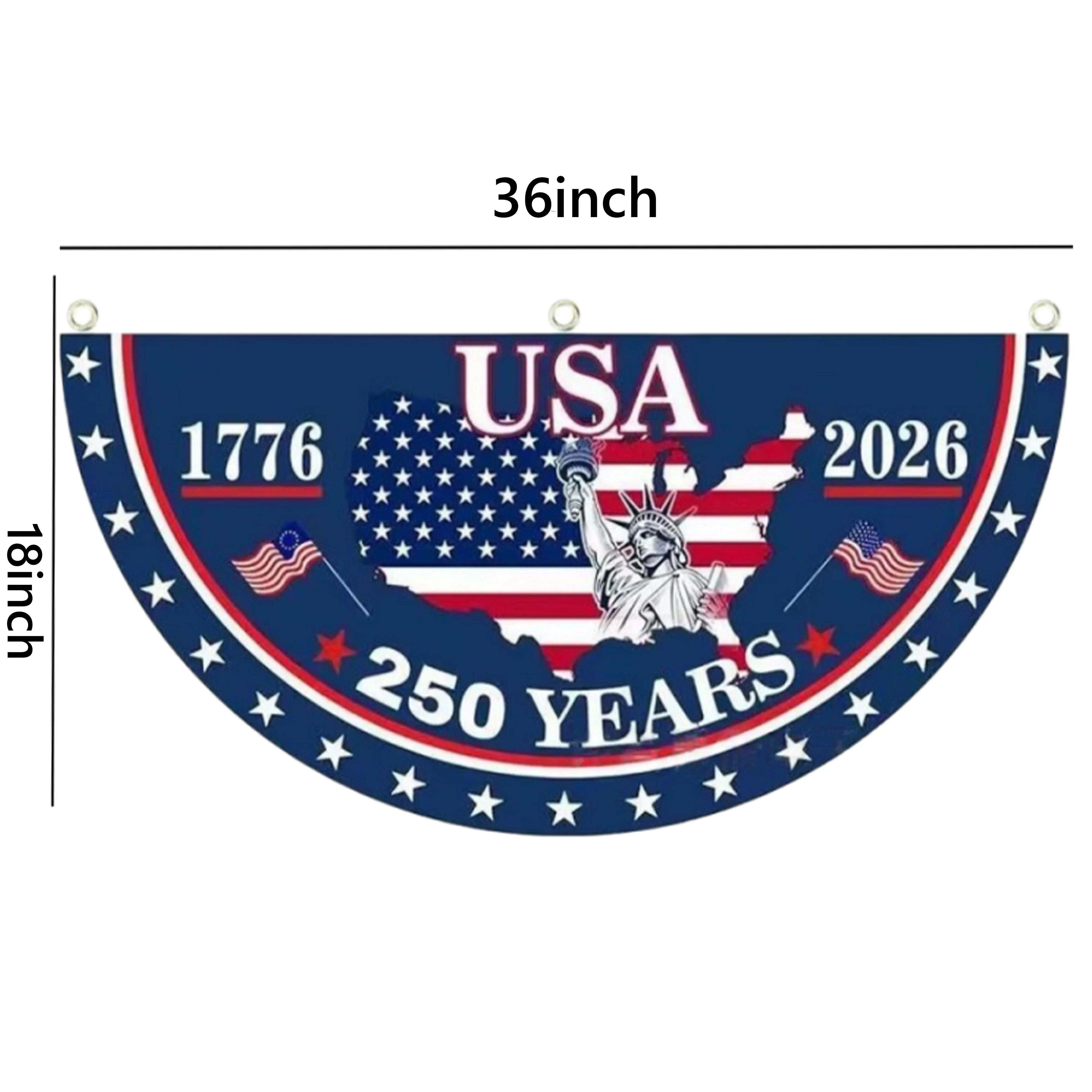250th Anniversary Banner – Fade-Resistant