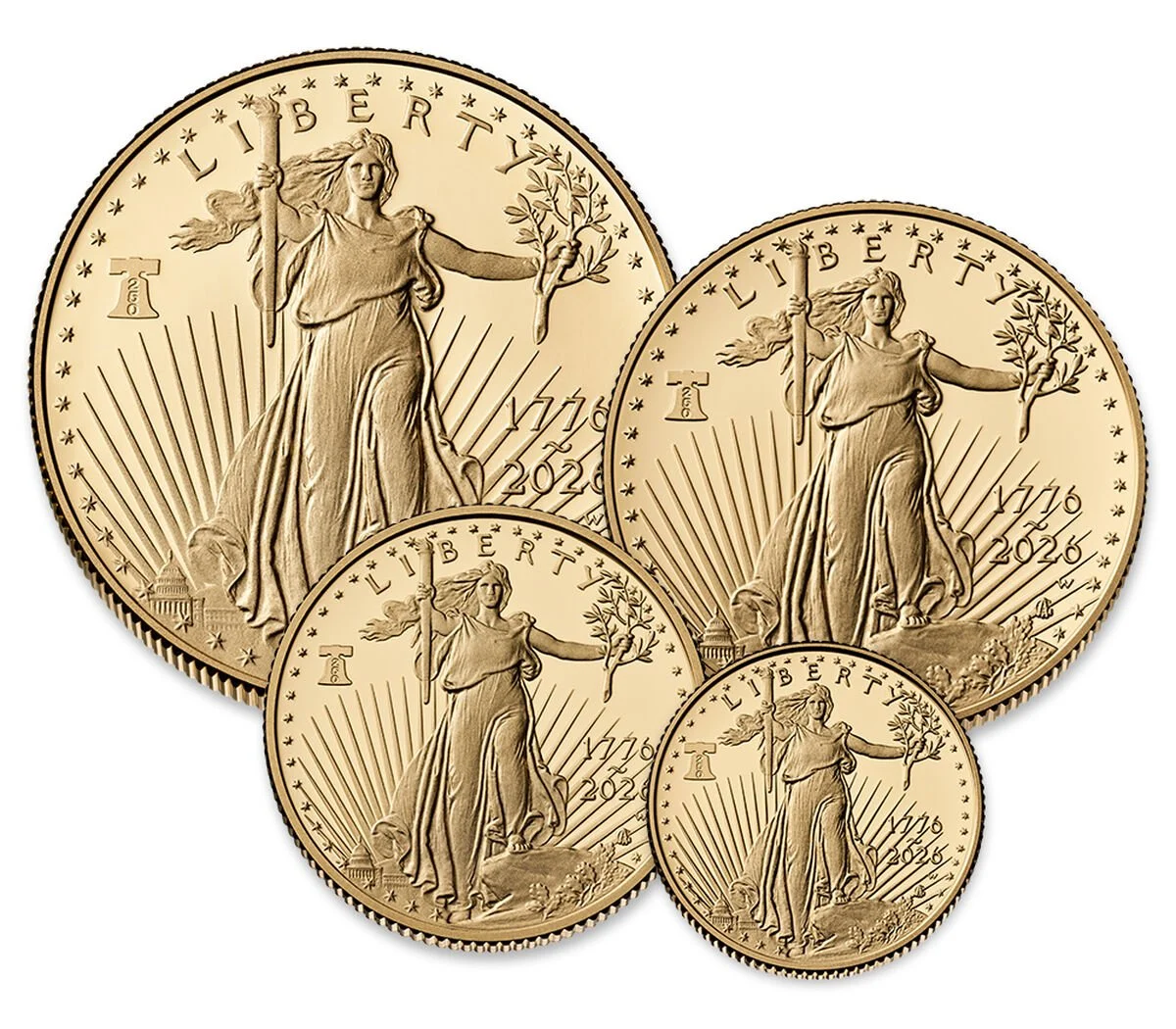 American Eagle 2026 Proof Four-Coin Set