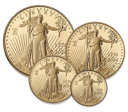 American Eagle 2026 Proof Four-Coin Set