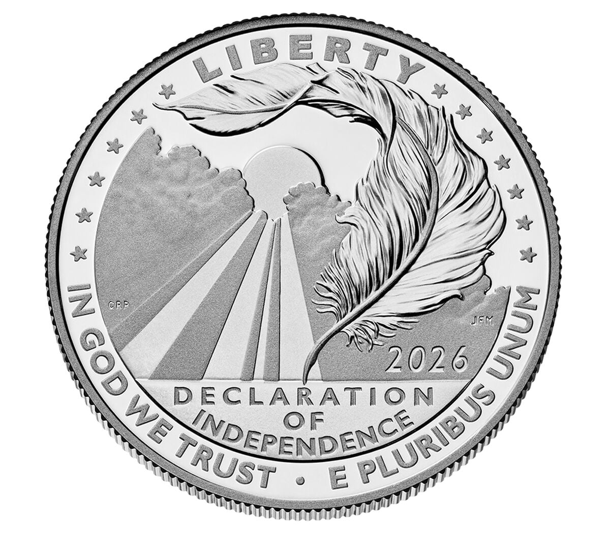 Charters of Freedom 2026 Proof Coin – Declaration of Independence