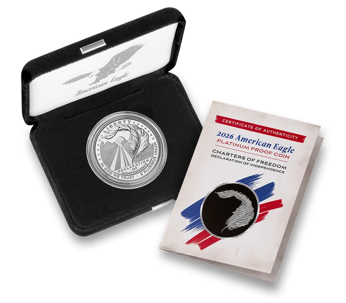 Charters of Freedom 2026 Proof Coin – Declaration of Independence