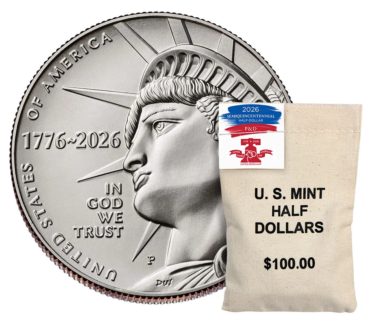 Enduring Liberty 2026 Semiquincentennial Half Dollar