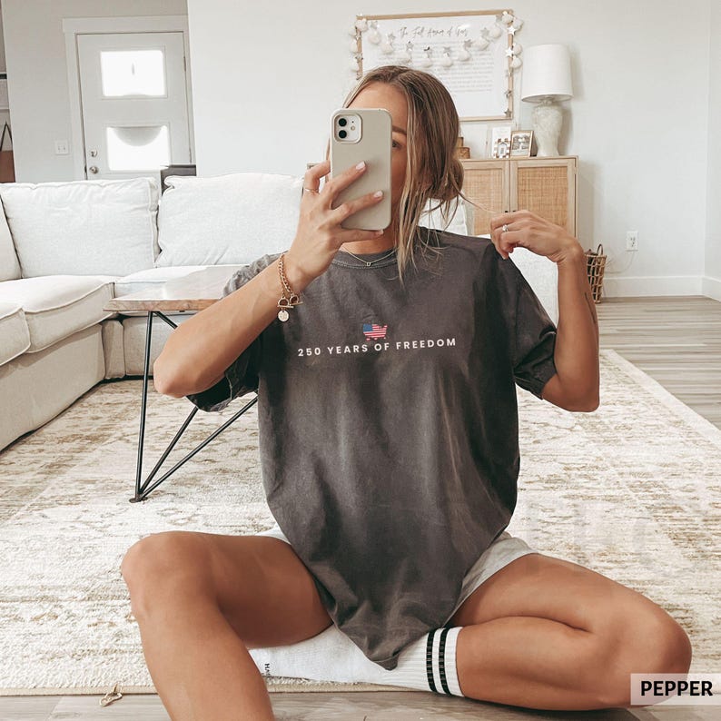 250 Years Of Freedom Shirt USA Anniversary Shirt Freedom Tee American 250 Merchandise 4th of July Shirt Youth-Adult XS-3XL