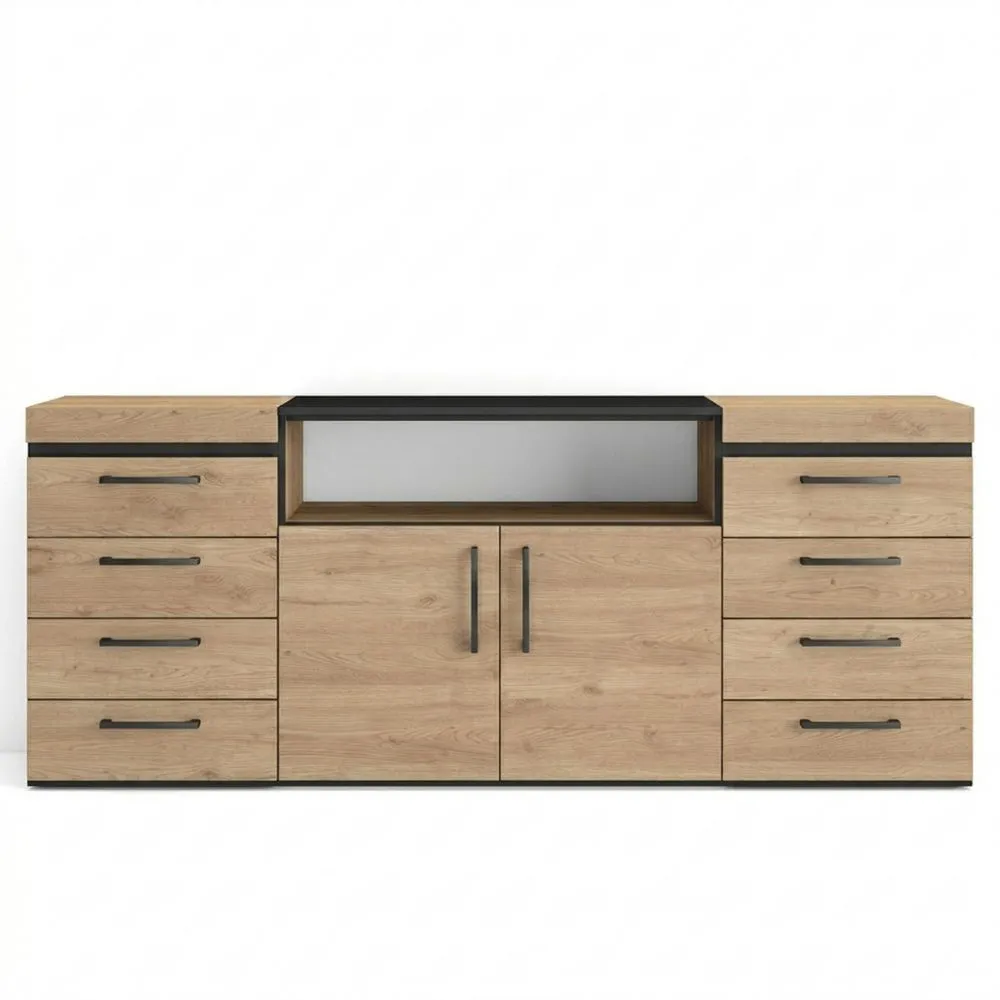 Moderner Aufbewahrungsschrank mit Schubladen für Schlafzimmer