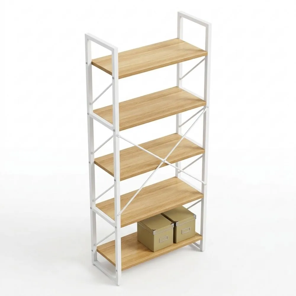 Industrielles Regal mit 5 Ebenen für vielseitige Aufbewahrung