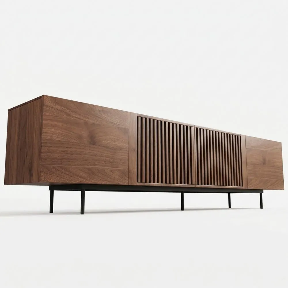 Moderner TV-Schrank mit Stauraum für Fernseher bis 80 Zoll