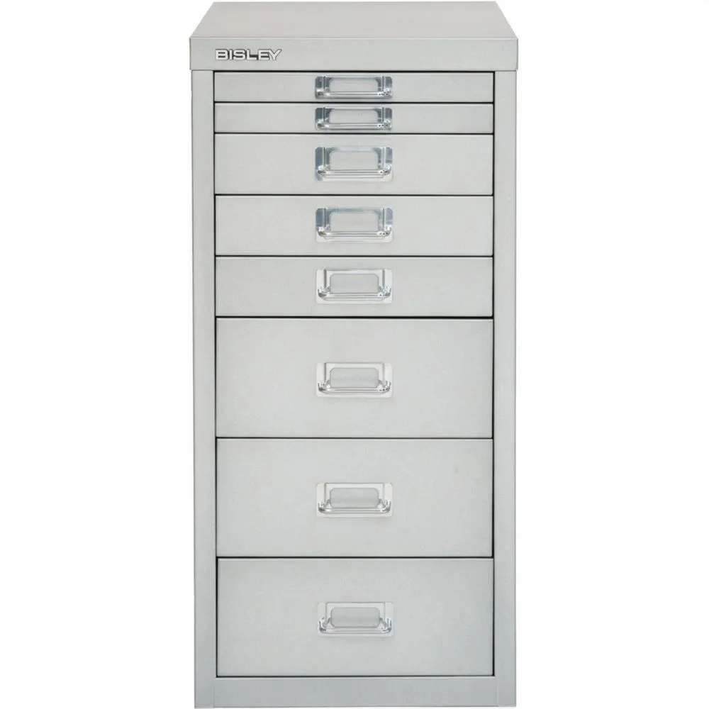 Metall-Aktenschrank mit 8 Schubladen, DIN A4