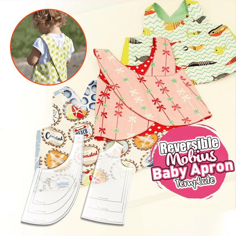 Reversible Mobius Baby Vest Template  - With Instructions