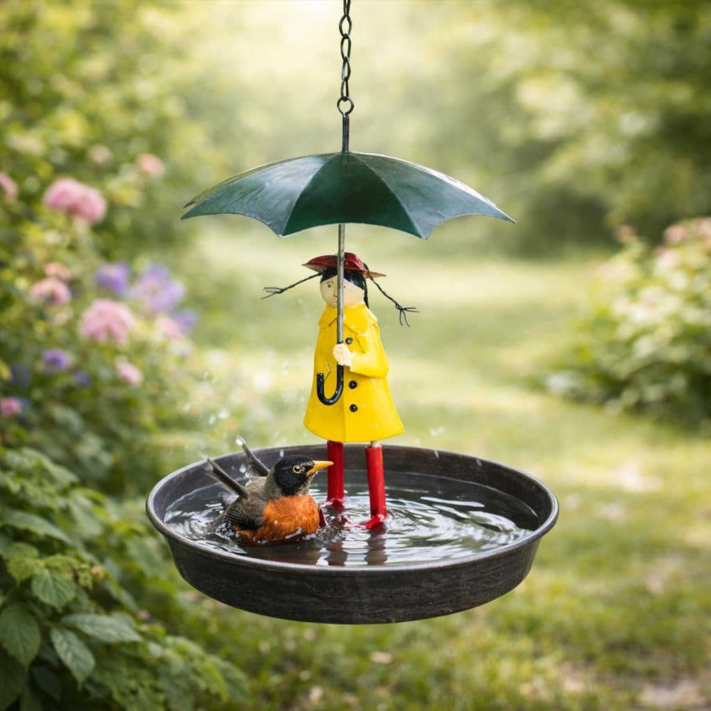 Garden Mile Decorative Hanging Bird Seed Tray