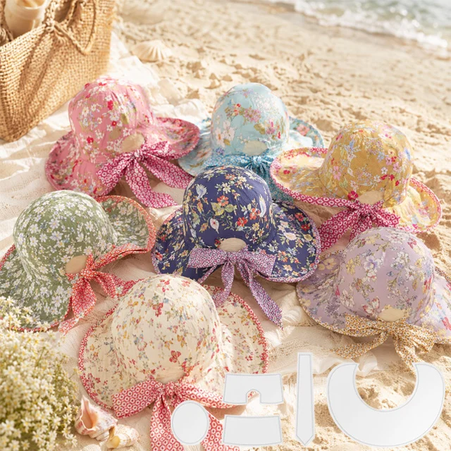 Bow Sunhat Template Cutting Ruler Set-With Instructions