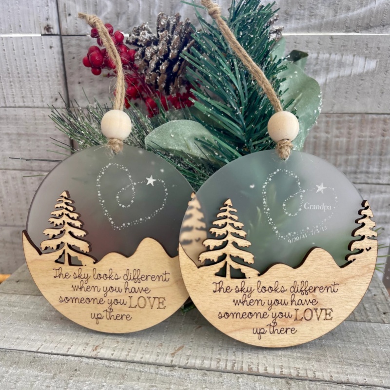 Personalized Memorial Ornament