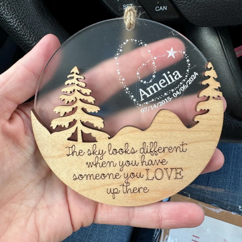 Personalized Memorial Ornament