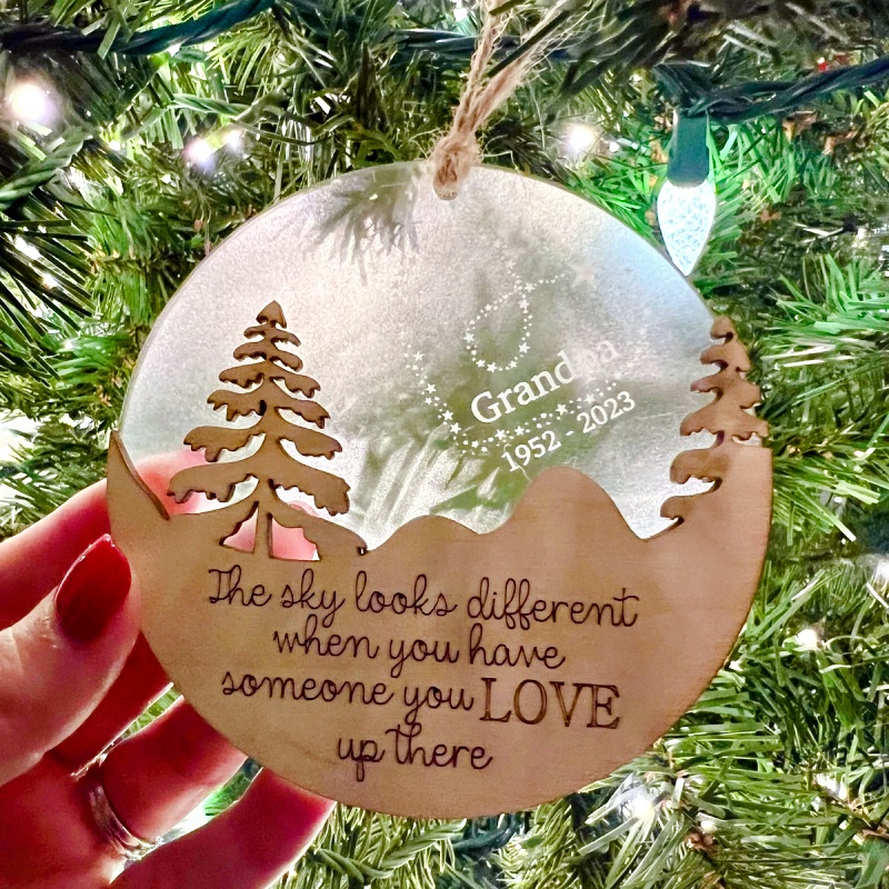 Personalized Memorial Ornament