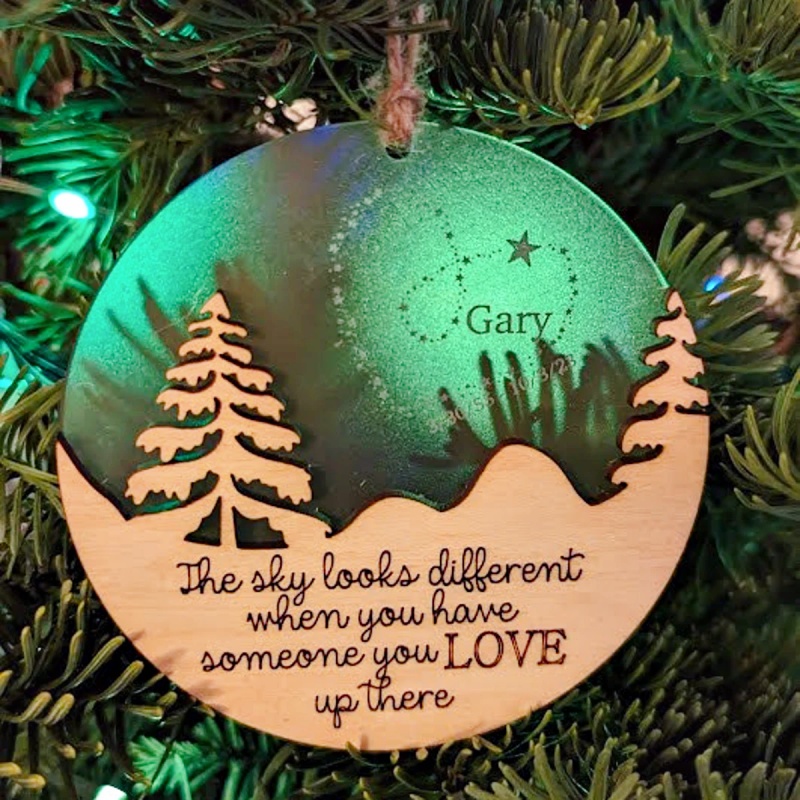 Personalized Memorial Ornament