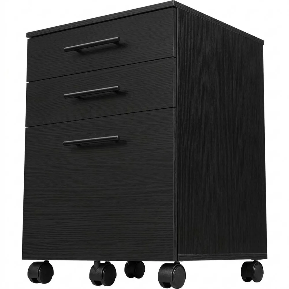 Mobiler Büroschrank mit Schubladen für Dokumente-Glowtran