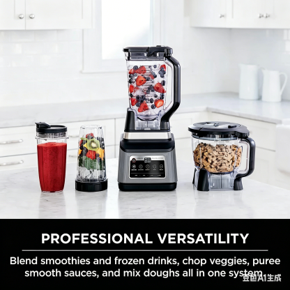 Sistema de Cocina 3 en 1, Set Licuadora con 5 programas | BN801