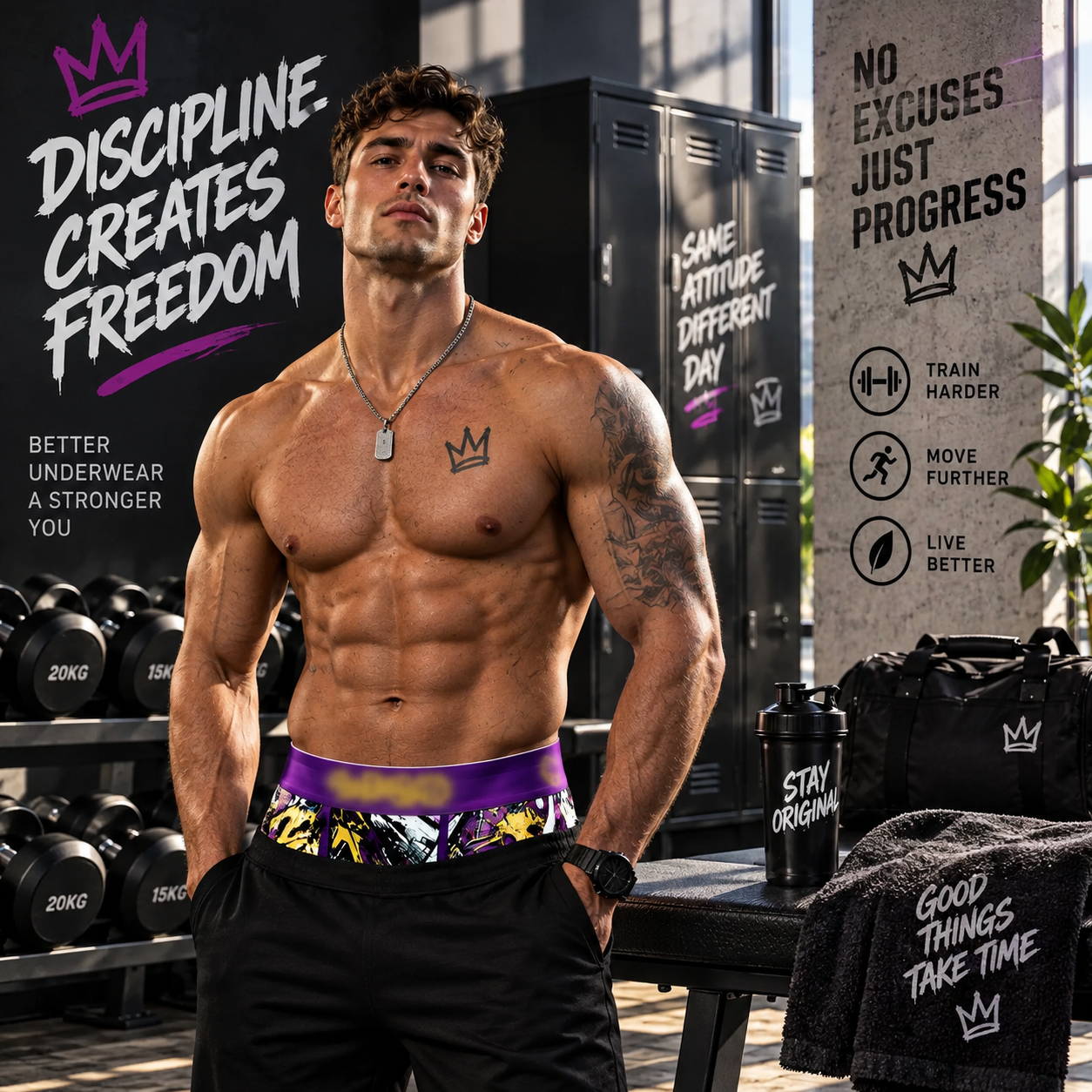 🩳Calzoncillos bóxer de hombre con estampado original y pernera larga