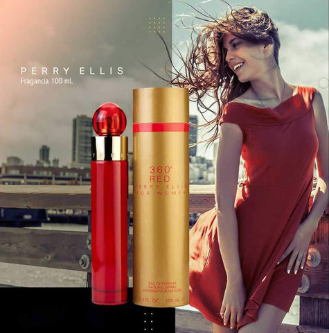 Perfume 360° Red Para Mujer de Perry Ellis Eau de Parfum 100ML