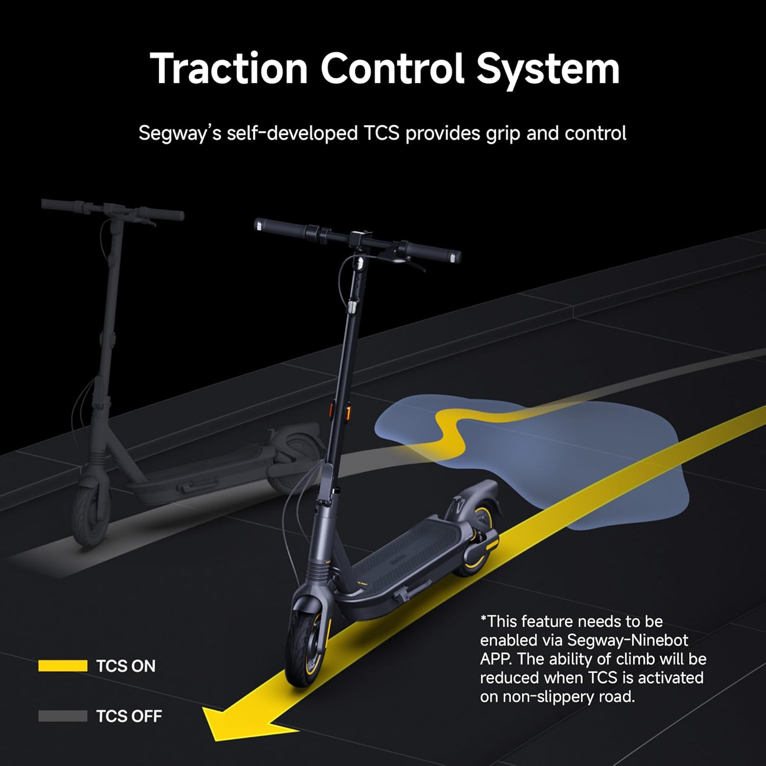 Segway Ninebot MAX G2 Scooter Eléctrico Plegable, Motor 1000W Potencia Máx, Autonomía 70 Km, 3 Modos de Conducción, Velocidad Máx de 35Km/h, Certificación IPX5, Compatible con App Segway - Gris