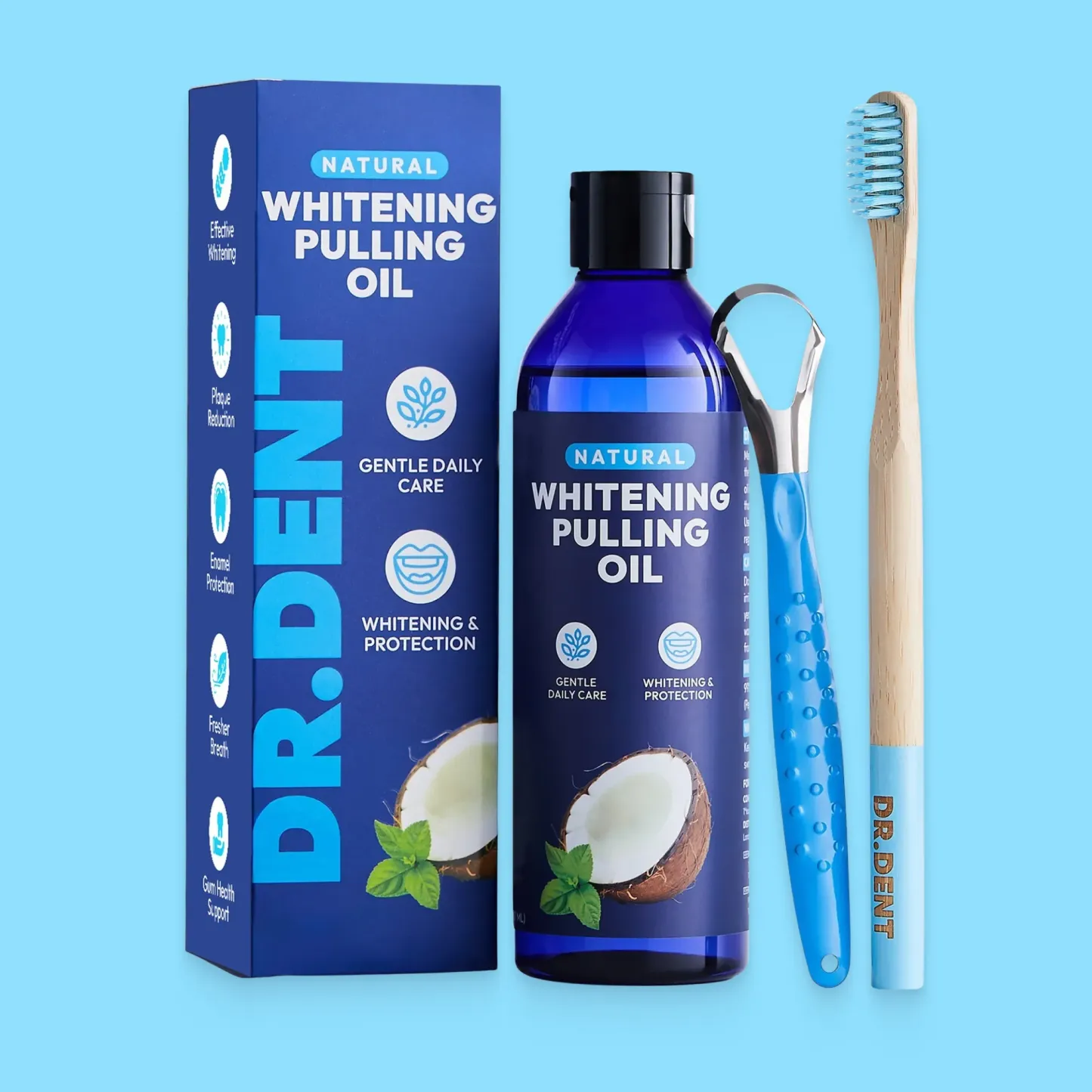 ¡Nuevos productos para 2026! Aceite de Coco Blanqueador para Oil Pulling