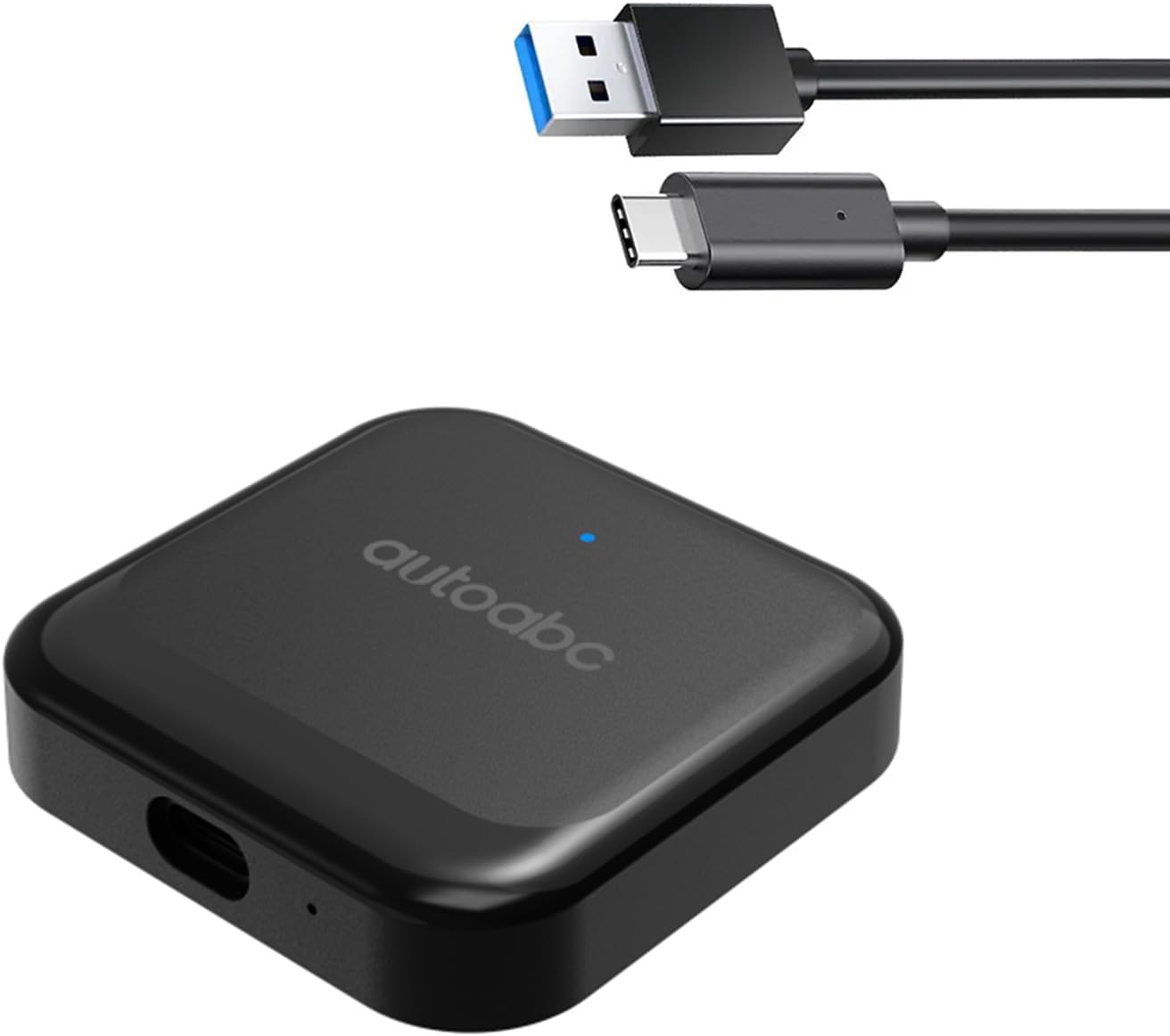Adaptador USB «Plug and Play» inalámbrico CarbitLink/CarPlay/Android Auto Smart Link para vehículos con CarPlay o Android Carbit Link de fábrica con conexión por cable
