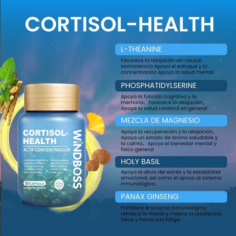 Combo Multivitamínico de Soporte para Cortisol y Myo-Inositol - Suplemento Todo-en-Uno de Fuerza Extra, con Magnesio, Ashwagandha KSM-66 y L-Teanina, ¡Nuevo Formato! 1 pieza - Oferta Especial