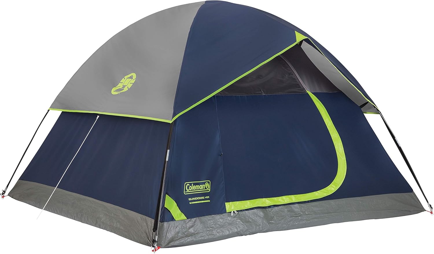 Coleman Sundome Tienda de campaña para 3 Personas, Verde y Azul Marino, Opciones de Color