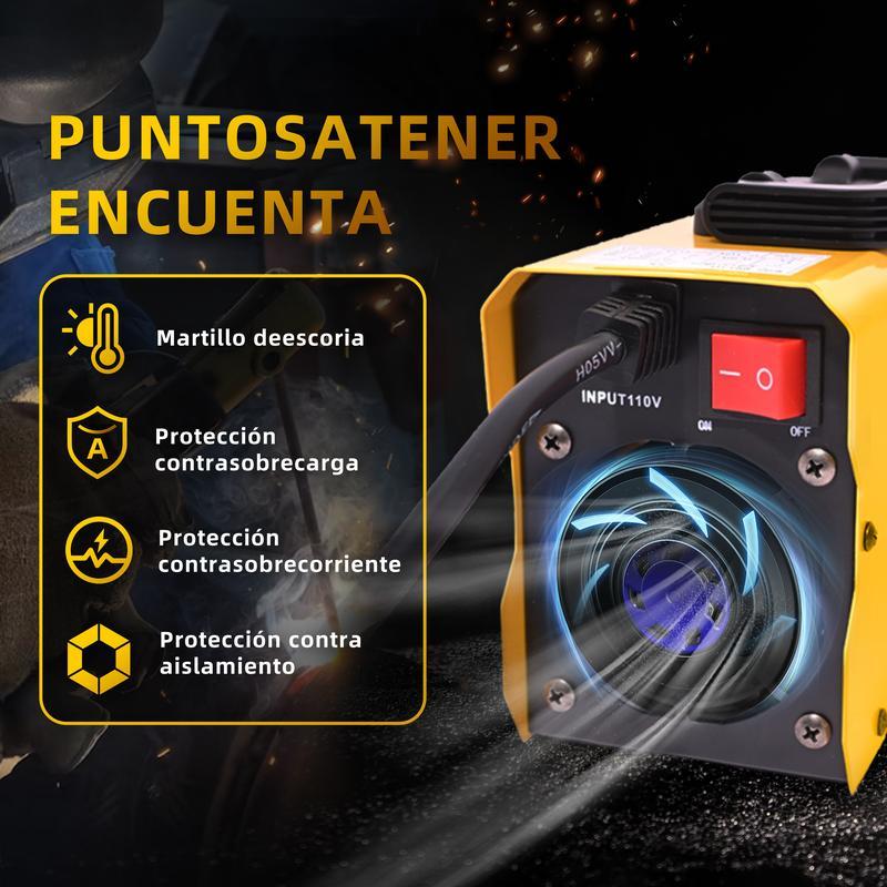 Mini máquina de soldar portátil con tecnología inversora para trabajos de metal precisos