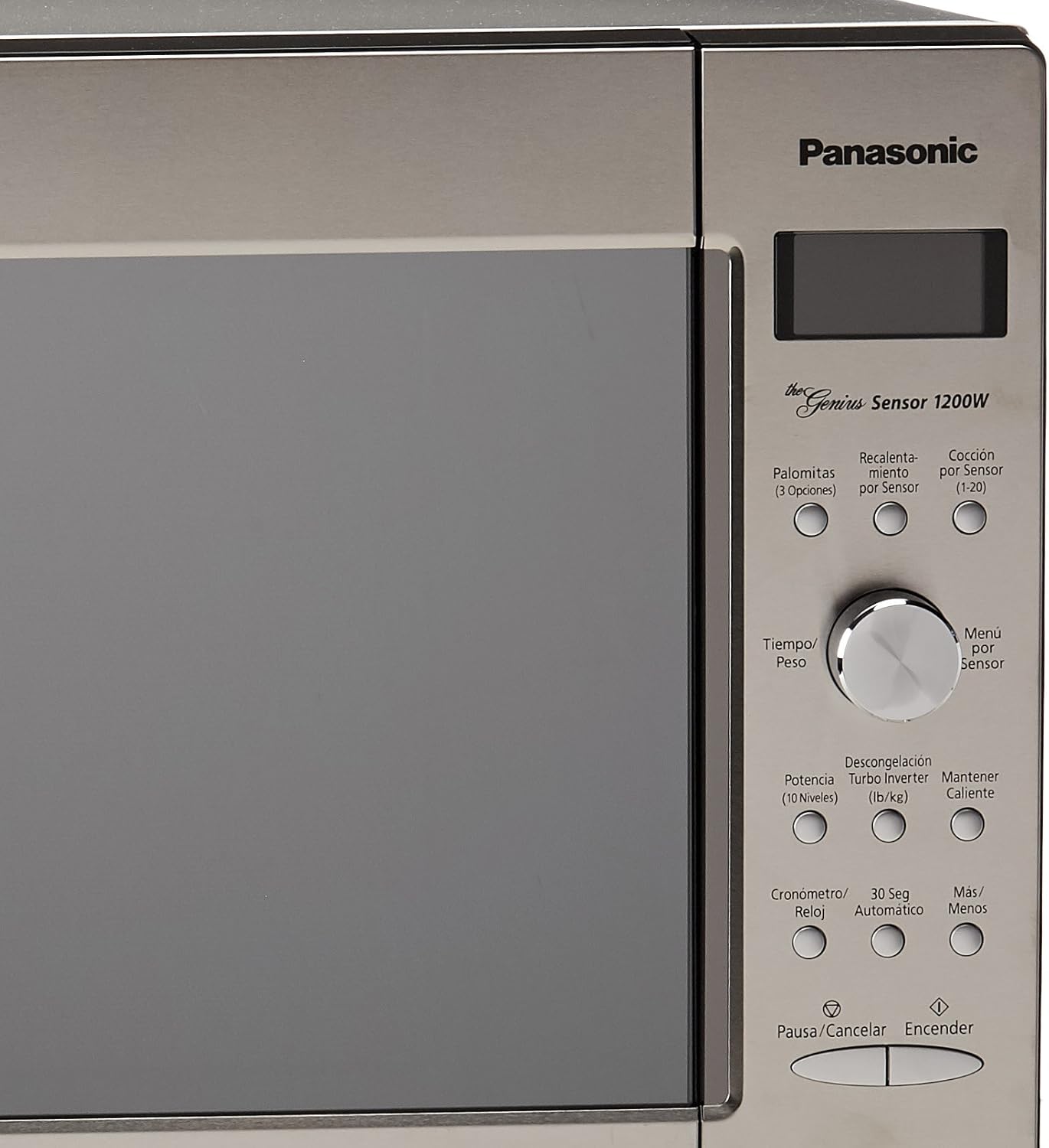 Panasonic NN-SD985 RPH Horno de Microondas, color Gris con Negro