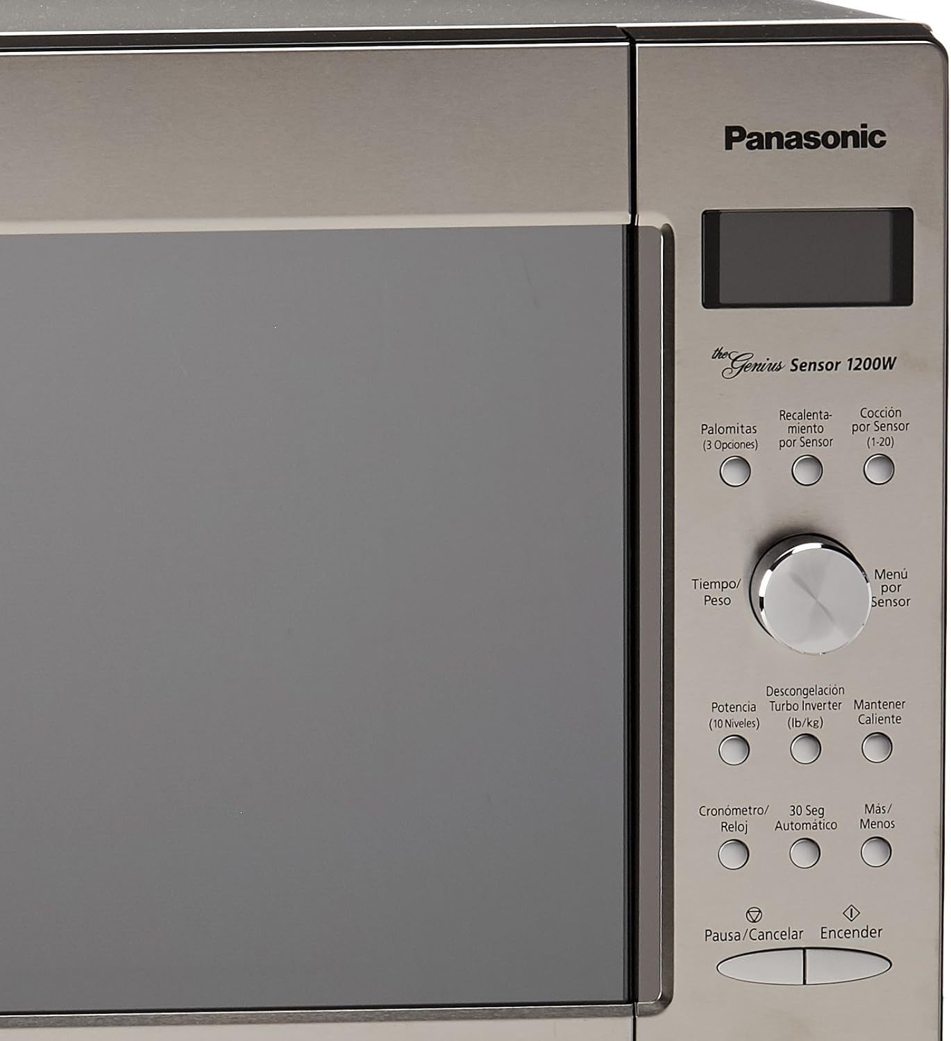 Panasonic NN-SD985 RPH Horno de Microondas, color Gris con Negro