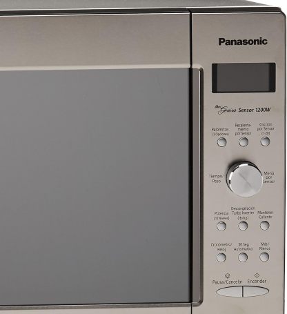 Panasonic NN-SD985 RPH Horno de Microondas, color Gris con Negro