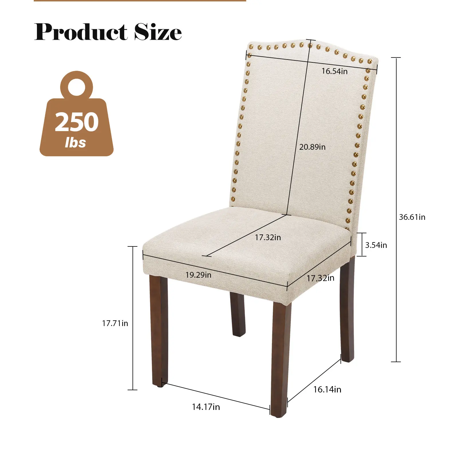 Sillas de comedor tapizadas de estilo moderno, grises, juego de 4