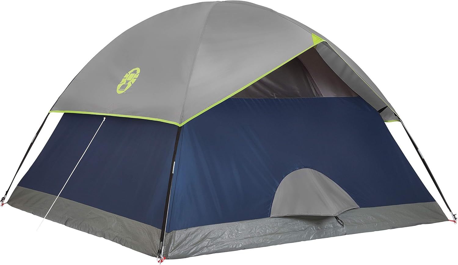 Coleman Sundome Tienda de campaña para 3 Personas, Verde y Azul Marino, Opciones de Color