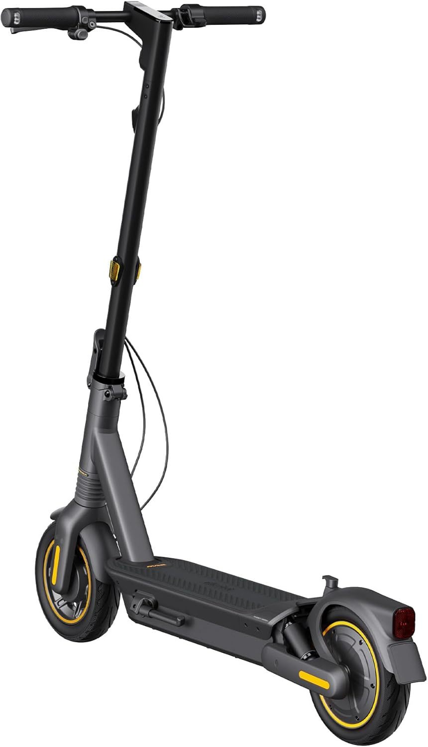 Segway Ninebot MAX G2 Scooter Eléctrico Plegable, Motor 1000W Potencia Máx, Autonomía 70 Km, 3 Modos de Conducción, Velocidad Máx de 35Km/h, Certificación IPX5, Compatible con App Segway - Gris