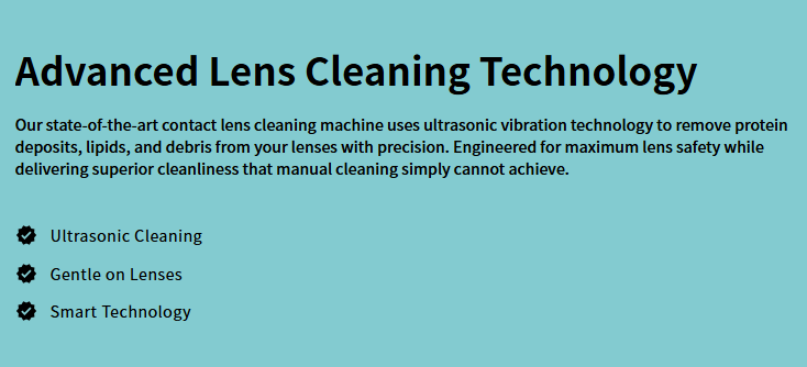 Portable Contact Lenses Cleaner