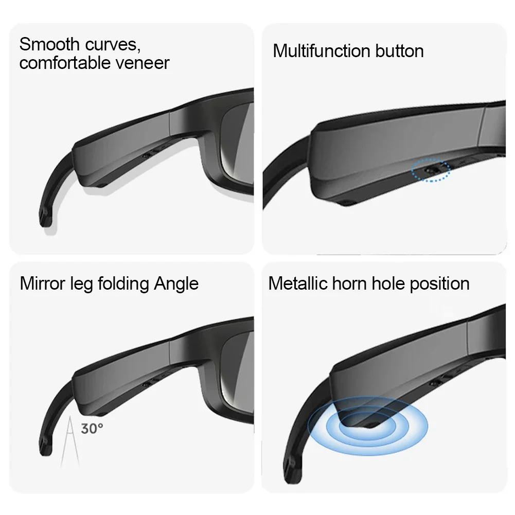 Smart Wireless Bluetooth Sunglasses