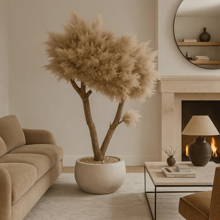 Floor-to-Ceiling Seregati Tree