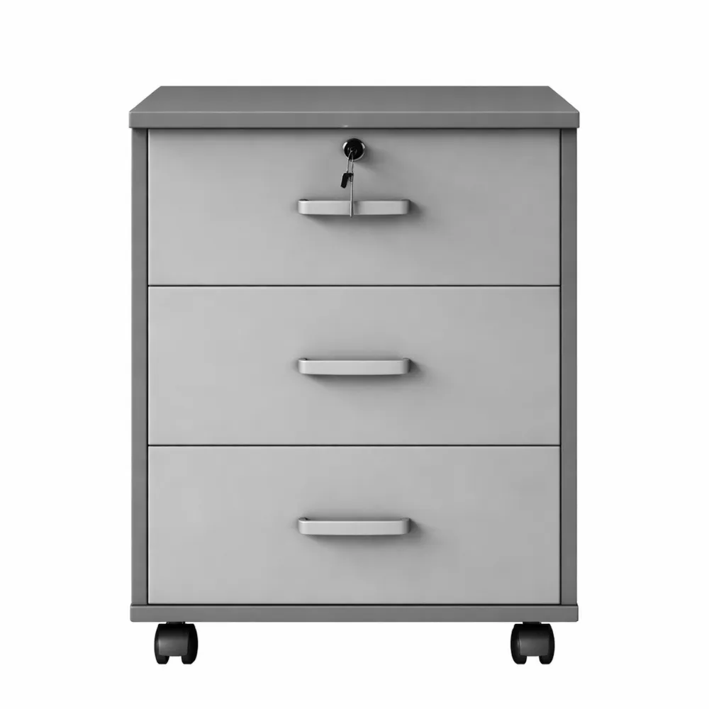 Schedario con Serratura per Ufficio, Design Resistente, Soluzione Versatile per Archiviazione