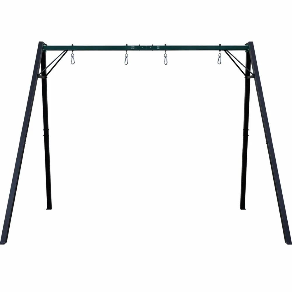 Struttura per altalene in metallo resistente per esterni fino a 200 kg