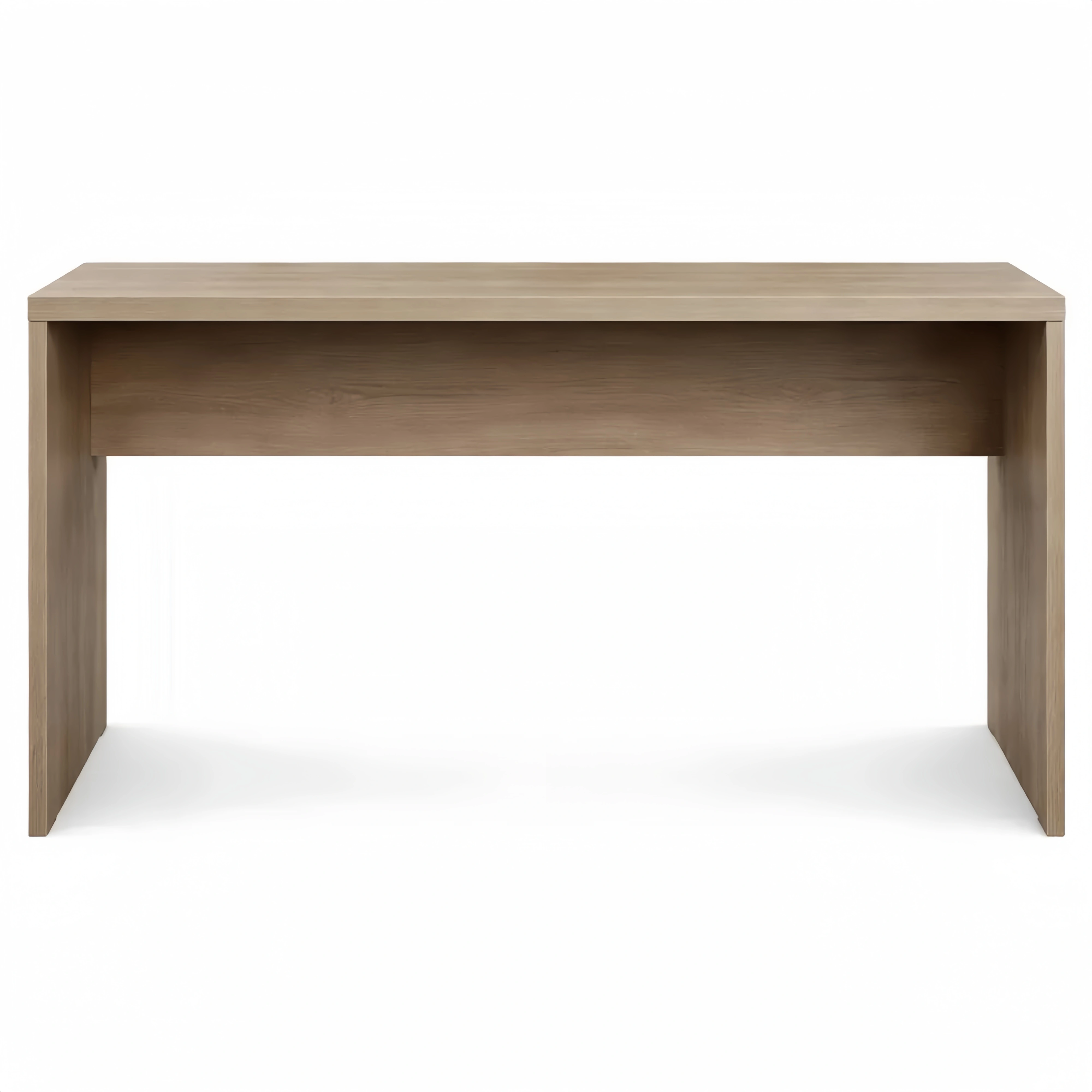 Scrivania Moderna in Rovere Sonoma per Studio e Ufficio