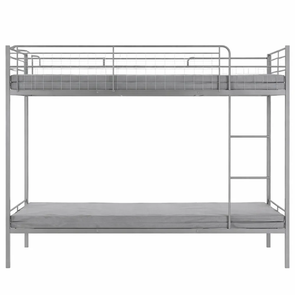 Letto a Castello in Metallo per Adulti e Bambini 90x190cm