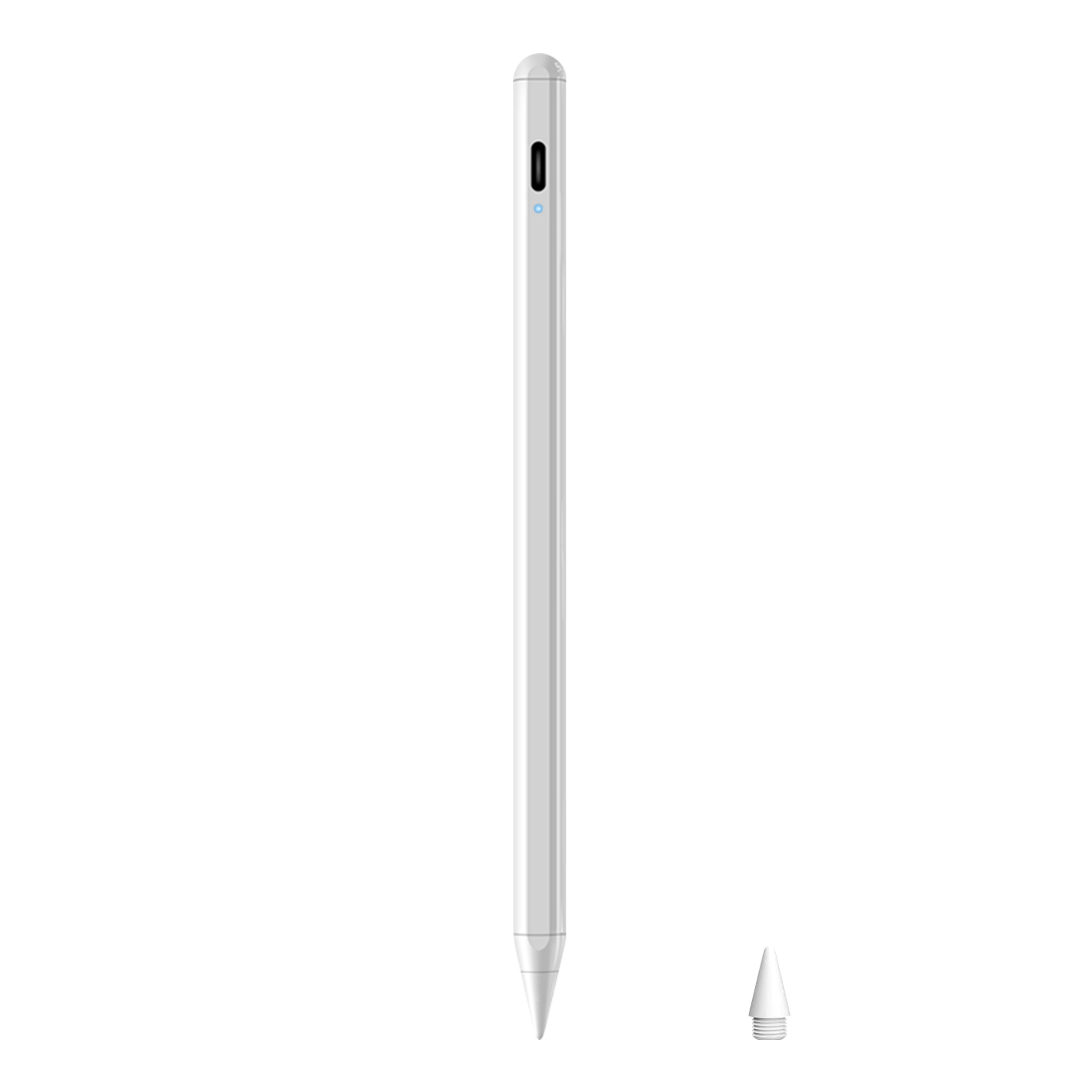 Stylus Pen for iPad 2018-2024 Models with 3X Faster Charge Tilt Sensitivity Palm Rejection Ergonomic Magnetic Wireless Charging Compatible with iPad Pro Air Mini Tablet