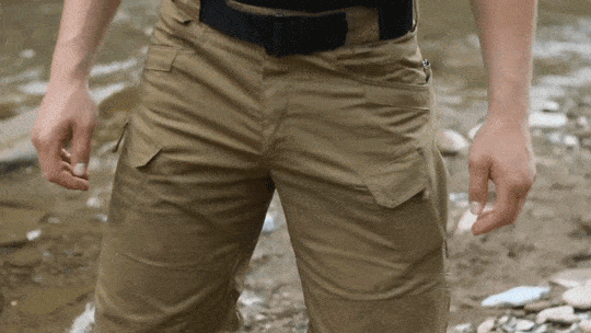 Atmungsaktives Material der fibiladi Tactical-Cargoshorts
