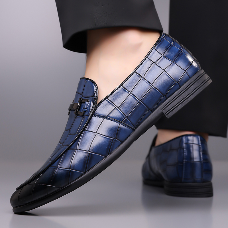 Men's Fashion Calfskin Leather Shoes