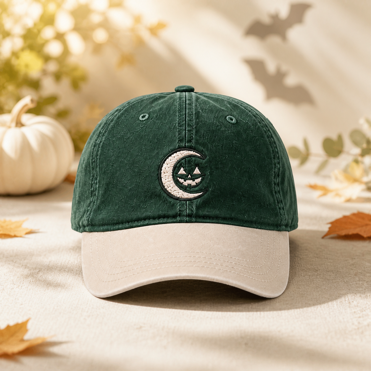 Eclipse 10/31 Washed Halloween Cap - Unisex